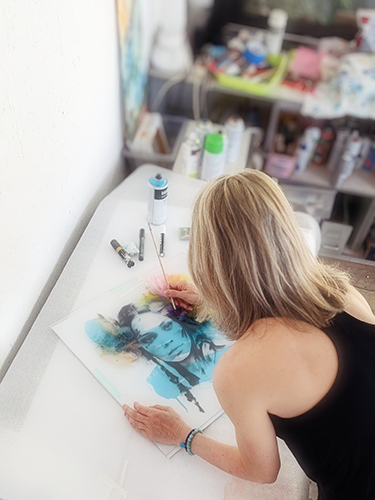 Dans l'atelier